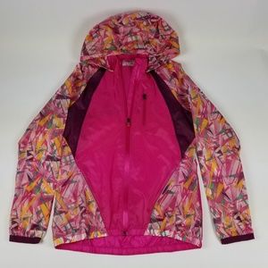 Under Armour Retro 80s Pink Light Running Jacket